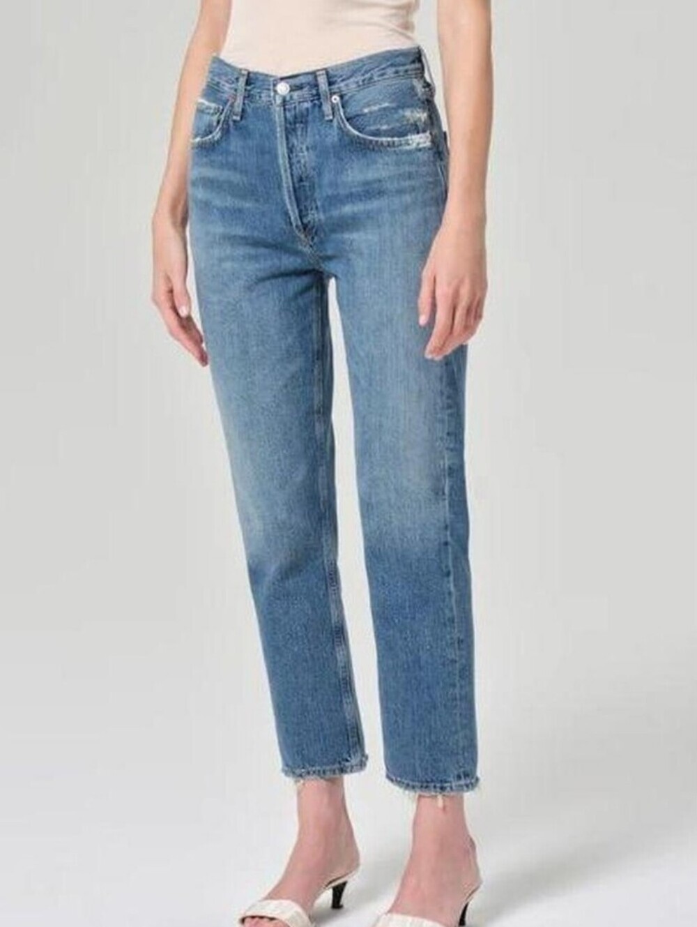 Agolde Riley Jeans 30 cropped straight